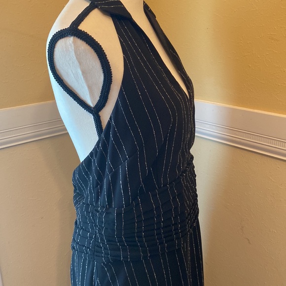 Fleur by David Rodriguez Halter Dress; Size 14 - Fits more like an 8; NWT. - Picture 5 of 8